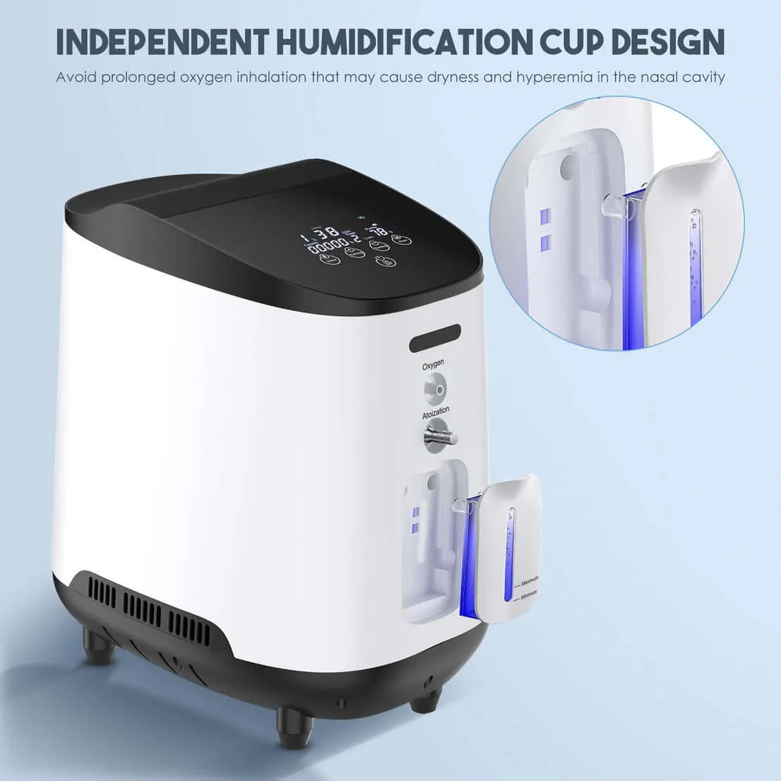 1-7L/min Home Oxygen Concentrator Generator