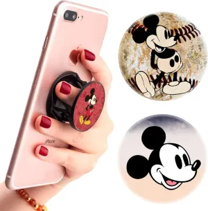 3 Pack Multifunction Cell Phone Grip Finger Holder and Stand Cute Baseball,Foldable Phone Kickstand Mount for Smartphones and Tablets