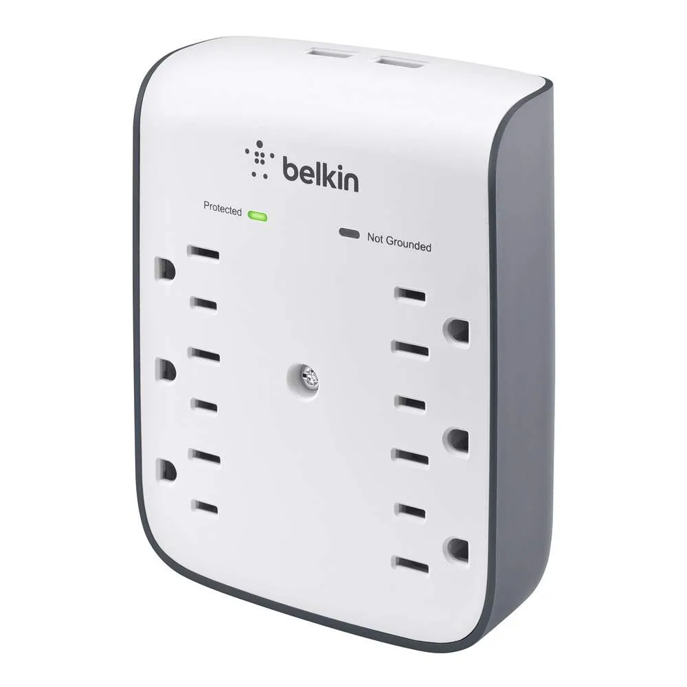 4K UHD P2P WiFi Belkin Outlet Tap USB Surge Protector Security Camera