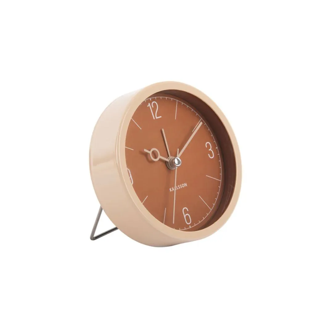 Alarm Clock Monocle (Caramel Brown)