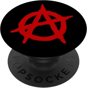 Anarchy Pop Socket PopSockets PopGrip: Swappable Grip for Phones & Tablets PopSockets Standard PopGrip