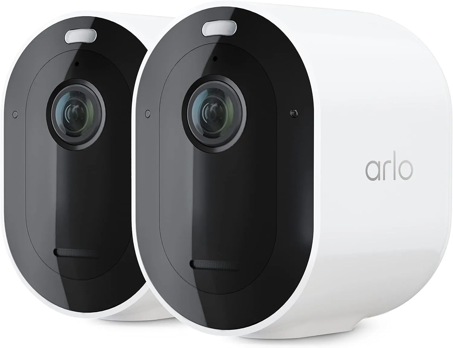 Arlo Pro 5S 2K Spotlight Camera - 2 Pack - Security Cameras Wireless Outdoor, Dual Band Wi-Fi, Color Night Vision, 2-Way Audio, Home Security Cameras, Home Improvement, White  VMC4260P