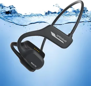 Bone Conduction Headphones Bluetooth Open Ear Running Headphones Wireless Bone Conduction Head Set Waterproof Headphones for Swimming Bluetooth Underwater Inductivv Bone Conduction Headphones