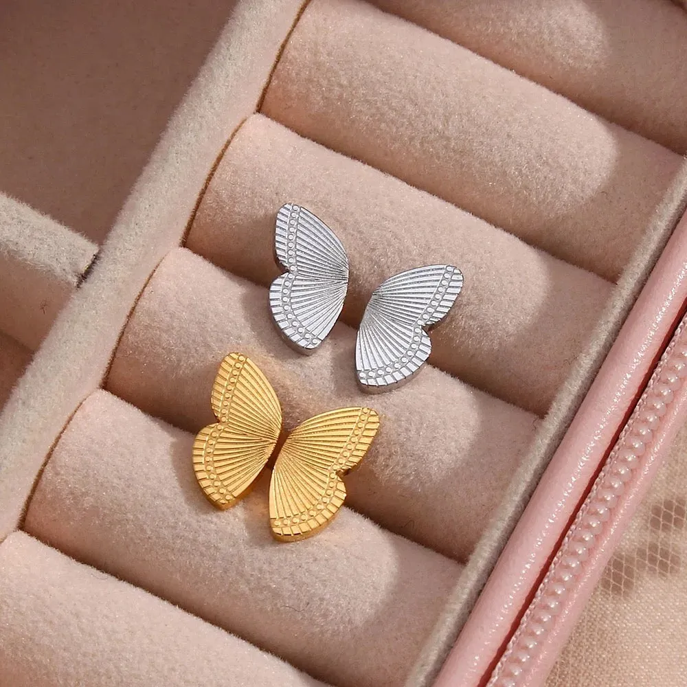 Butterfly Wings Stud