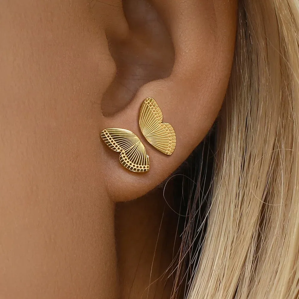 Butterfly Wings Stud