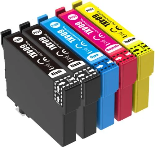 Cartucce Compatibili Epson 604XL - Kit 5 Cartucce
