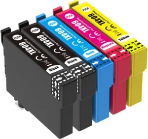 Cartucce Compatibili Epson 604XL - Kit 5 Cartucce