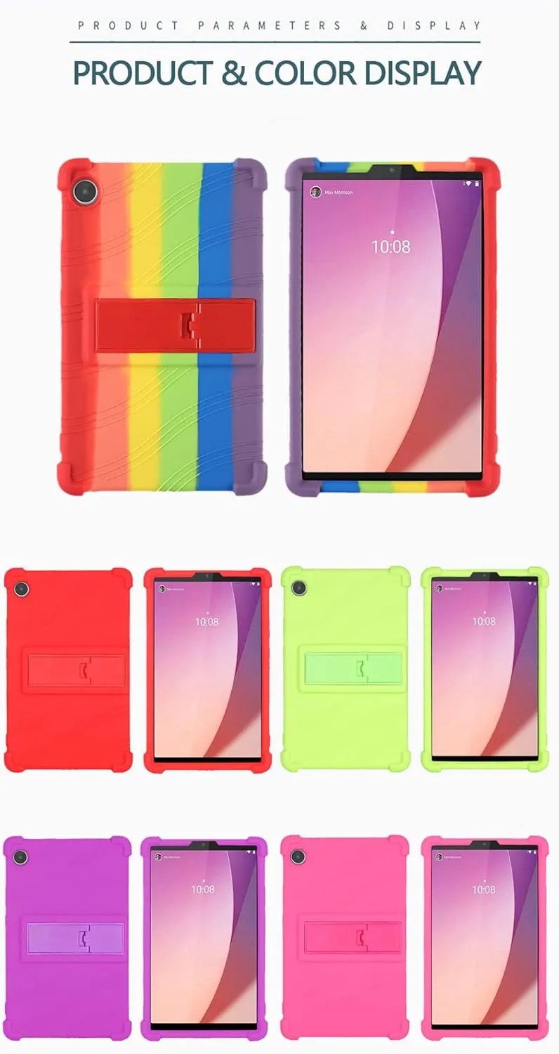 Case for Onn 11-inch Tablet Pro (Model:100110027), Light Weight Silicone Kids Friendly Soft Shock Protective Cover Case for Onn 11 Tablet Pro (2023 Model), Purple