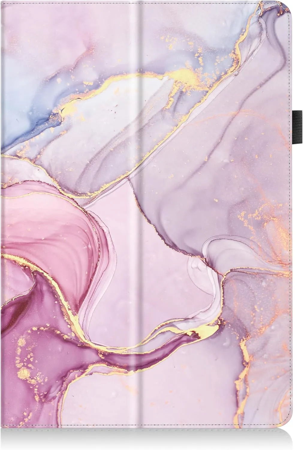 Case for Vortex T10M Pro Tablet 10.1 Inch - Slim Lightweight Folio Stand Cover PU Leather Case Cover   1 Stylus (Pink Marble)