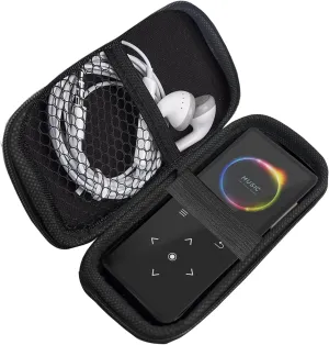Compatible with Vaktare Gud Case, Lamshaw Durable EVA Carrying Case, Shockproof & Lightweight Protective Cover Compatible for Vaktare Gud Mp3 Player (Black)