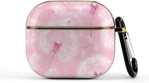 Dandelions Slim Travel Carrying Headphone Case Compatible with AirPods Smart Hard Shell Cover
