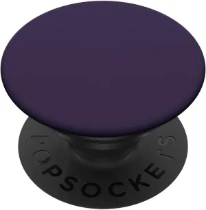Deep Grape Purple PopSockets PopGrip: Swappable Grip for Phones & Tablets PopSockets Adhesive PopGrip