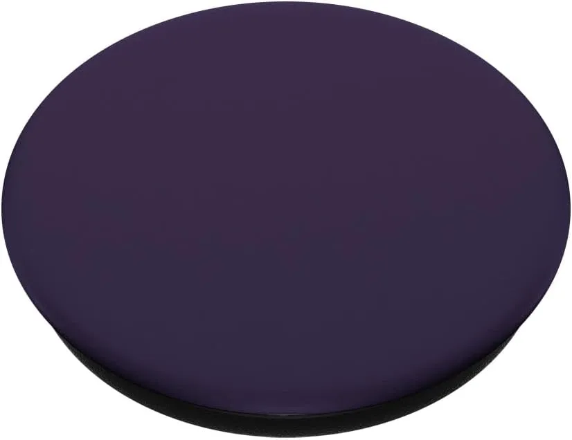 Deep Grape Purple PopSockets PopGrip: Swappable Grip for Phones & Tablets PopSockets Adhesive PopGrip