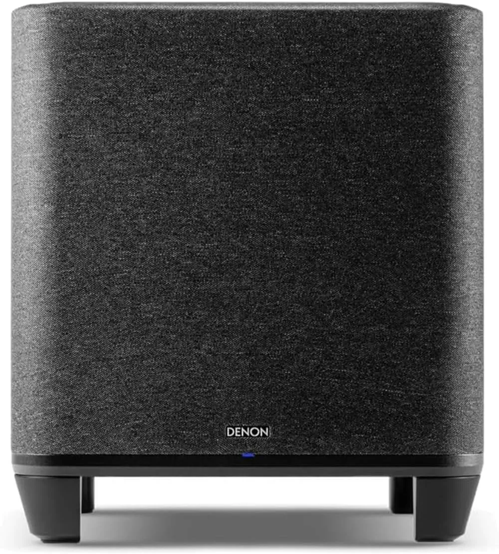 Denon Home Home-SUB Subwoofer Home Soundbar/Speaker with an Additional 1 Year Extended Amber Protection (2022), Black, BNDL_DENONHOMESUB-WARRANTY-3