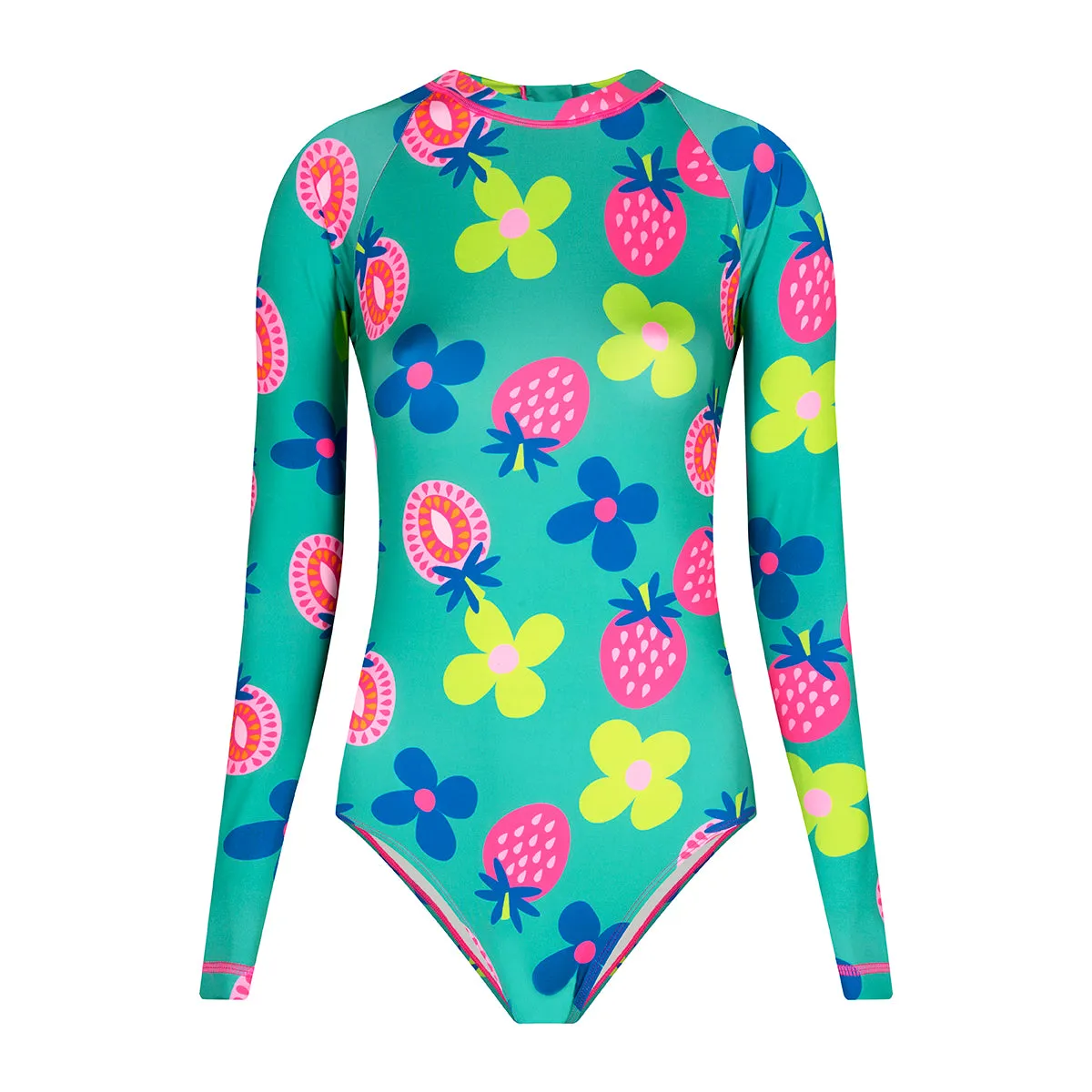 Everglades Women Long Sleeve Bodysuit Rash Guard