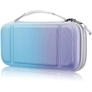 FINTIE Carrying Case for Nintendo Switch Lite 2019, [Shockproof] Hard Shell Protective Cover Travel Bag with Game Card & Micro SD Card Slots for Switch Lite Console & Accessories, Evening Ombre
