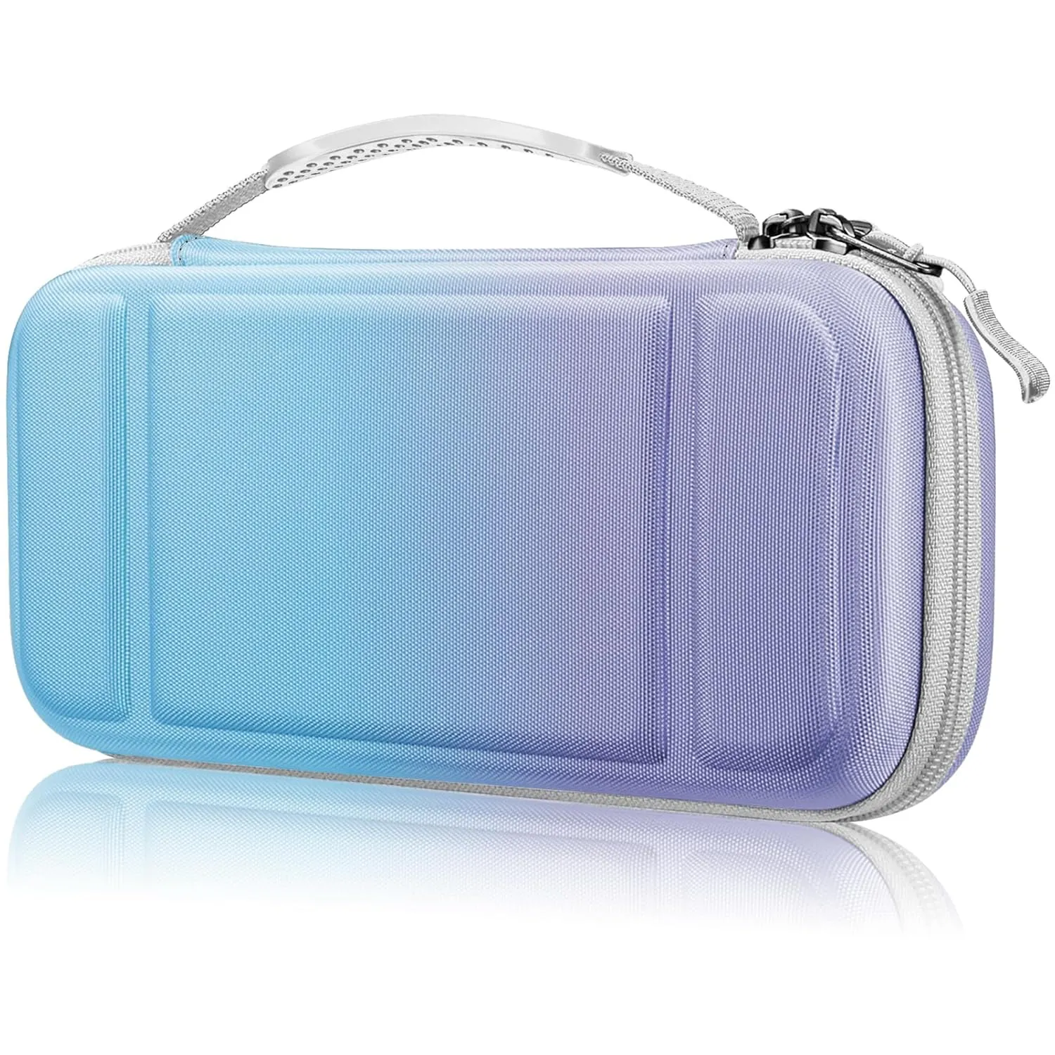 FINTIE Carrying Case for Nintendo Switch Lite 2019, [Shockproof] Hard Shell Protective Cover Travel Bag with Game Card & Micro SD Card Slots for Switch Lite Console & Accessories, Evening Ombre