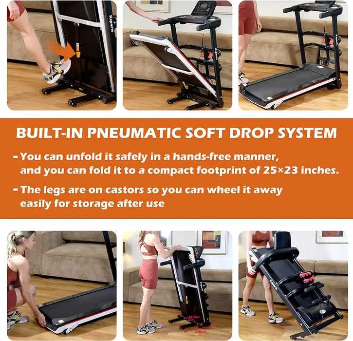 Foldable Treadmill With Incline For Home