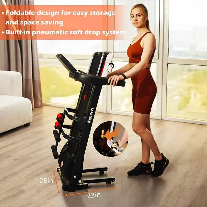 Foldable Treadmill With Incline For Home