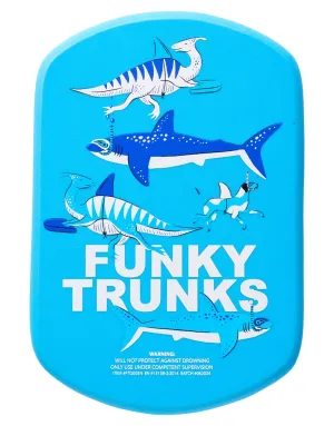 Funky Trunks Fin Swimming Mini Kickboard - Blue