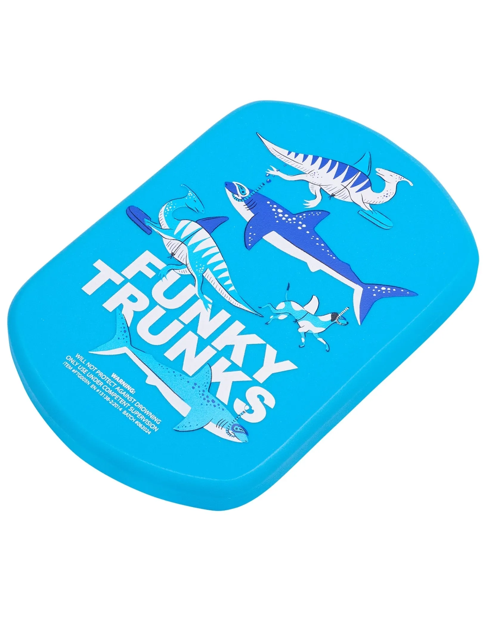 Funky Trunks Fin Swimming Mini Kickboard - Blue