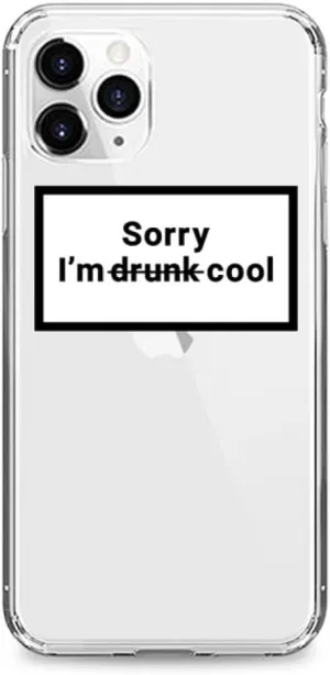 Funny Letters Phone Case for iPhone 7 8 11 12 13 Mini Plus Pro X XS MAX XR SE Cases Soft Silicone Fitted Back Accessories Covers,80811,Transparent,for iPhone 13Mini