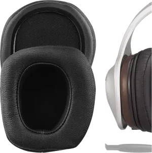 Geekria Elite Replacement Ear Pads for Headphones DENON AH-D600, AH-D7100 Headphones Ear Cushions, Repair Parts (Black)