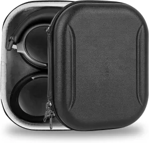 Geekria PRO Rugged Headphones Case Compatible with Bose QC Ultra/45/35/35 II/25/15/SE/2, Hard Shell, Durable, Multi-Layer Protection Travel Carrying Bag (Black)