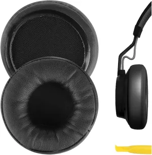 Geekria QuickFit Replacement Ear Pads for Jabra Move Wireless Headphones Ear Cushions, Repair Parts (Black)