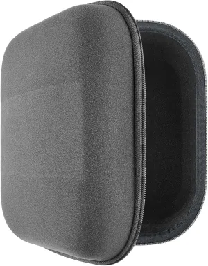 Geekria Shield Case Compatible with AKG K872 Master, K872, K812, K712 PRO, K702, K701, K612 PRO Case, Replacement Protective Hard Shell Travel Carrying Bag with Cable Storage (Microfiber Grey)