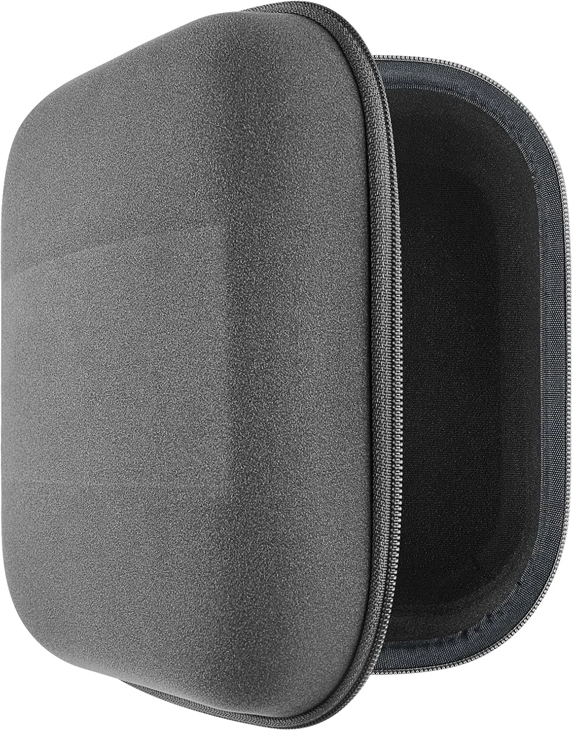 Geekria Shield Case for Large-Sized Over-Ear Headphones, Replacement Protective Hard Shell Travel Carrying Bag with Cable Storage, Compatible with Beyerdynamic MMX 300, HE400S (Microfiber Grey)
