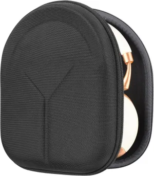 Geekria Shield Case Headphones Case for On-Ear/Over-Ear, Replacement Protective Hard Shell Travel Carrying Bag with Cable Storage, Compatible with Parrot, Bose, Grado, B&O Headphones