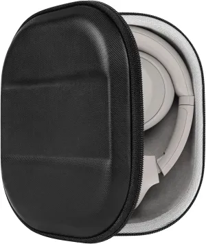 Geekria Shield Headphone Case Compatible with Sony WH-1000XM4/1000XM3/XB910N, MDR1000X/C, Replacement Protective Hard Shell Travel Carrying Bag with Cable Storage (Black)