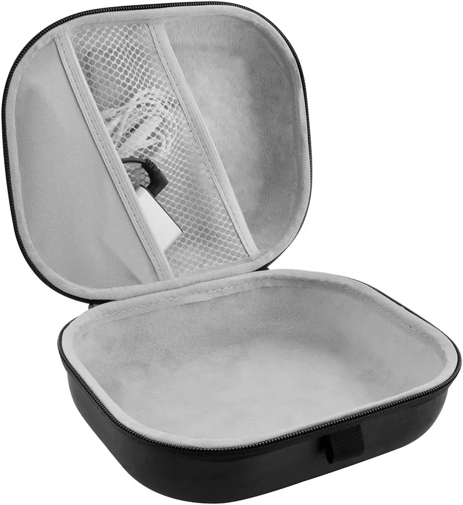 Geekria Shield Headphone Case Compatible with Sony WH-1000XM4/1000XM3/XB910N, MDR1000X/C, Replacement Protective Hard Shell Travel Carrying Bag with Cable Storage (Black)