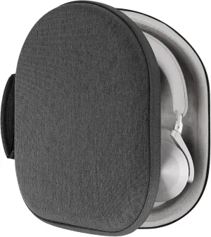 Geekria Shield Headphones Case Compatible with Bang & Olufsen Beoplay H95, H9 3rd Gen, H9i, H4, H9, H8 Case, Replacement Hard Shell Travel Carrying Bag with Cable Storage (Dark Grey)