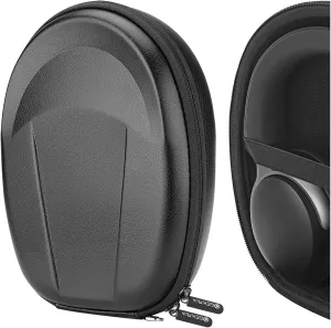 Geekria Shield Headphones Case Compatible with Bose QCUltra, QC45, QC35II, QC35, QC25, QC3, QC2, QCSE, Replacement Hard Shell Travel Carrying Bag with Cable Storage
