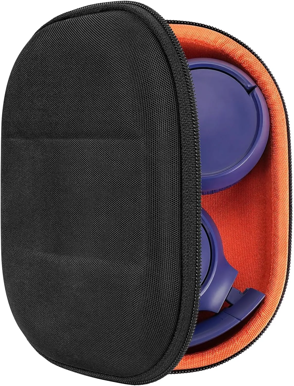 Geekria Shield Headphones Case Compatible with JBL, AKG, Sony, Skullcandy, Replacement Protective Hard Shell Travel Carrying Bag with Cable Storage (Black)