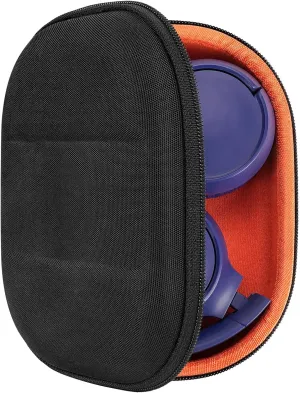 Geekria Shield Headphones Case Compatible with JBL, AKG, Sony, Skullcandy, Replacement Protective Hard Shell Travel Carrying Bag with Cable Storage (Black)