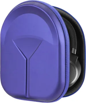 Geekria Shield Headphones Case Compatible with JBL Tune 760NC, 750NC, 720BT, Live 770NC, Replacement Hard Shell Travel Carrying Bag with Cable Storage (Blue)
