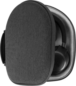 Geekria Shield Headphones Case Compatible with JBL Tune 770NC, Tune 760NC, Tune 750BTNC, Tune 710BT, Live 770NC Case, Replacement Hard Shell Travel Carrying Bag with Cable Storage (Dark Grey)