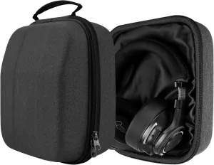 Geekria Shield Headphones Case Compatible with Plantronics BackBeatPRO, BackBeatPRO , BackBeatGO600, BackBeatGO810, BackBeatPRO2, BackBeatPRO2SE Case, Replacement Travel Carrying Bag (Dark Grey)