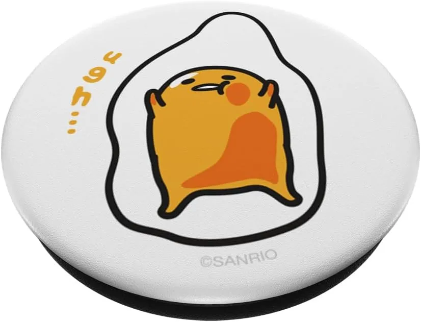 Gudetama Lazy Egg Ugh PopSockets Stand for Smartphones and Tablets PopSockets Adhesive PopGrip