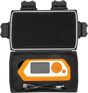 Hard Carrying Case for Flipper Zero, Flipper Zero Bumper Protective Cover, Mesh Pocket fit Cable, Black (Case Only)