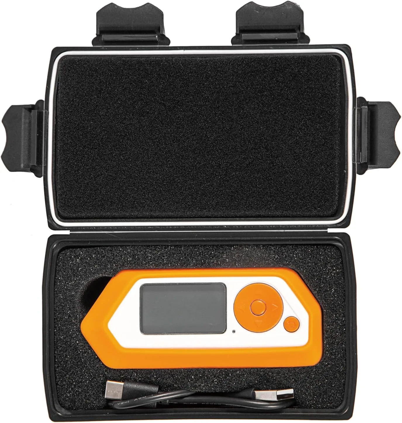 Hard Carrying Case for Flipper Zero, Flipper Zero Bumper Protective Cover, Mesh Pocket fit Cable, Black (Case Only)