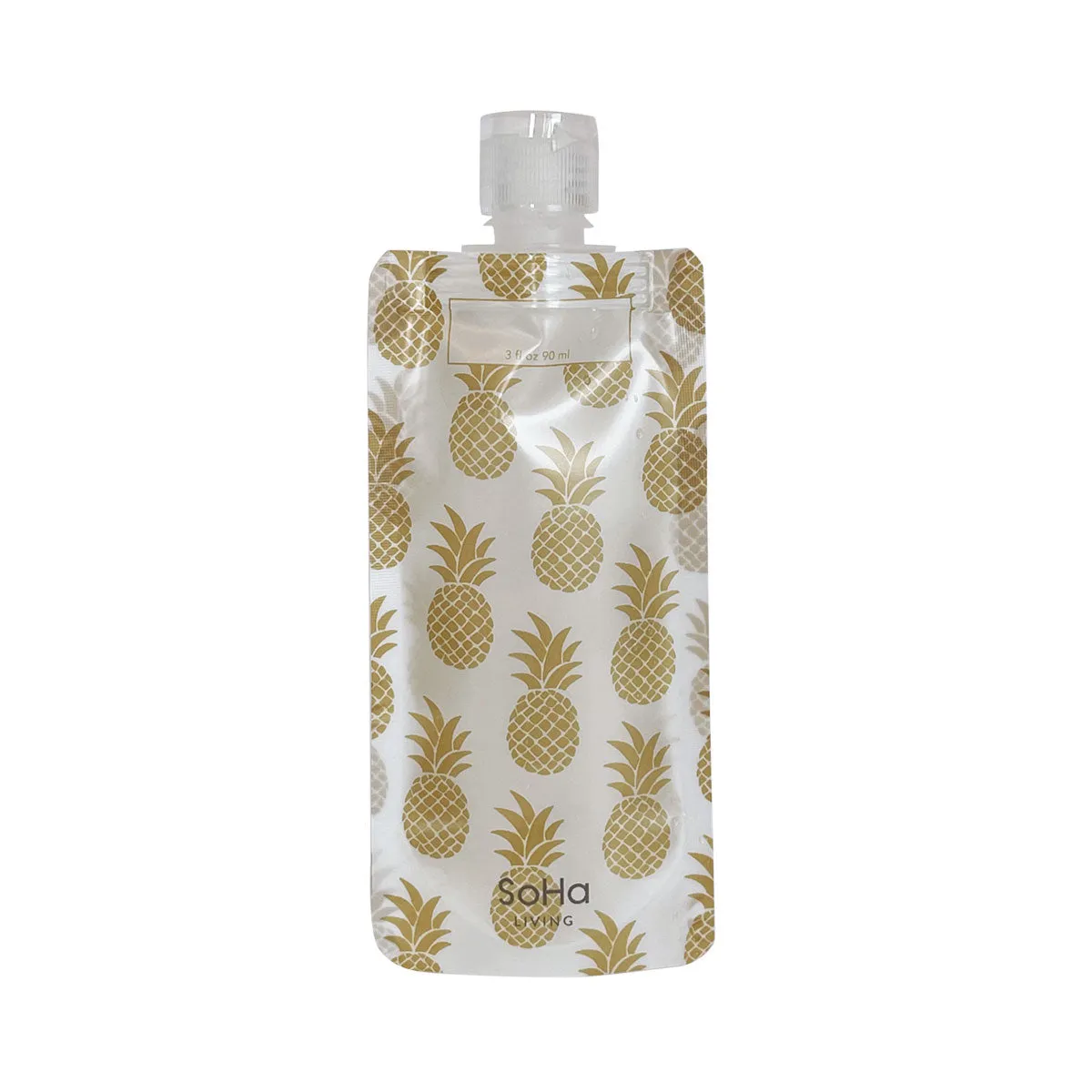 Hawaii Pineapples Travel Pouch, Set of 11
