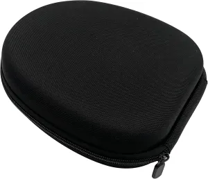 Headphone Case, Black Headset Hard Shell Case, Universal Headphone Storage Protective Bag Suitable for Multiple Models of Headphones