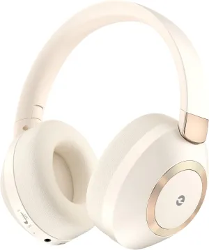 Headphones Wireless Bluetooth, 100H Playtime Active Noise Cancelling Headphones, Wireless Headphone with Microphone, Bluetooth Headphone with Deep Bass, Over-Ear Headphon with Fast Charging
