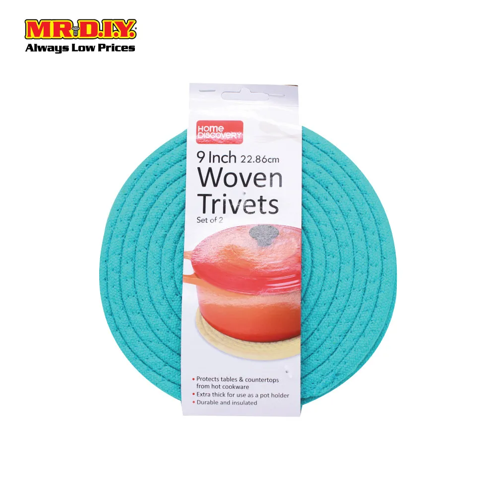 HOME DISCOVERY Woven Trivets 30011 - 2pcs