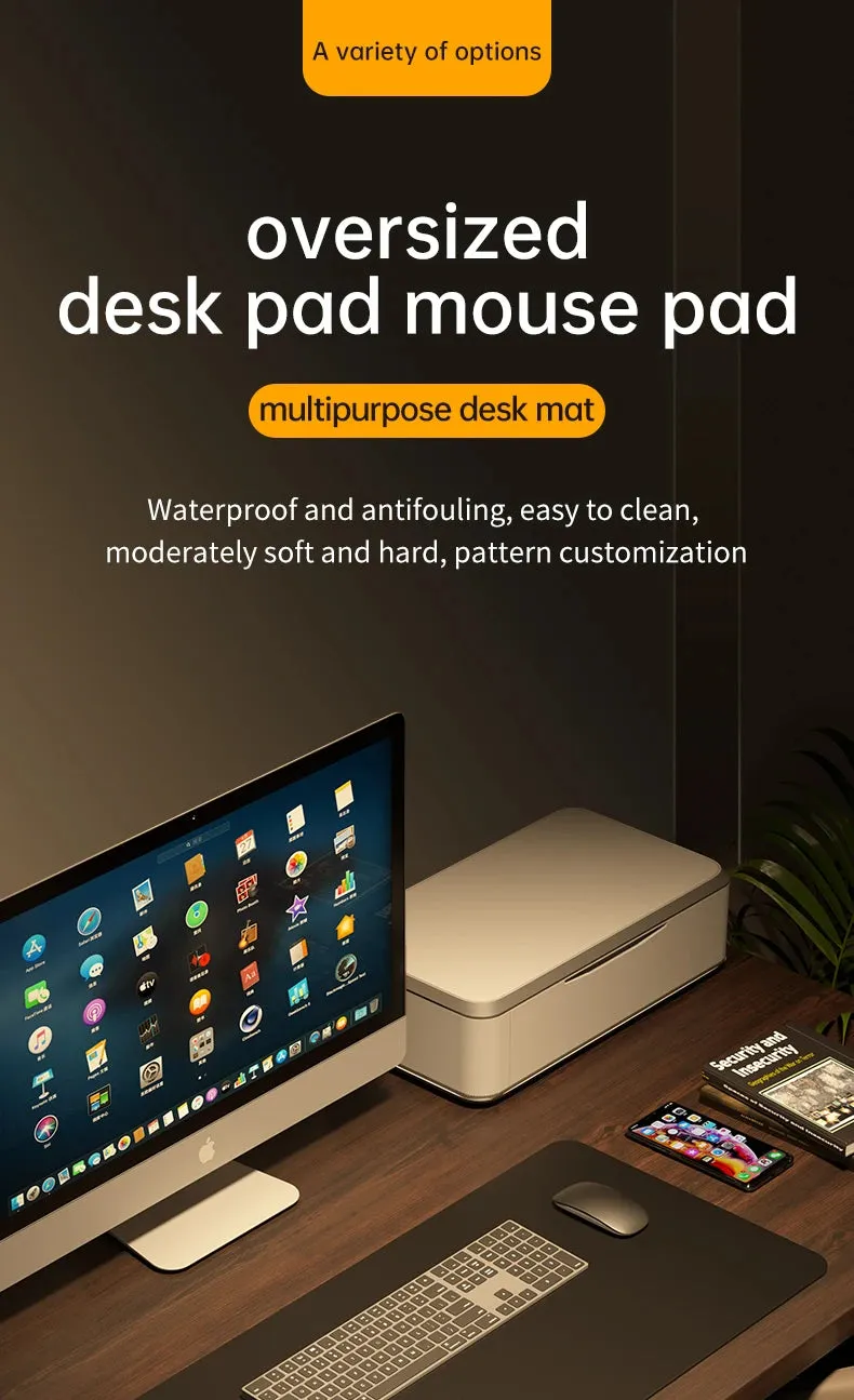 Home Office Large Mouse Pad Waterproof