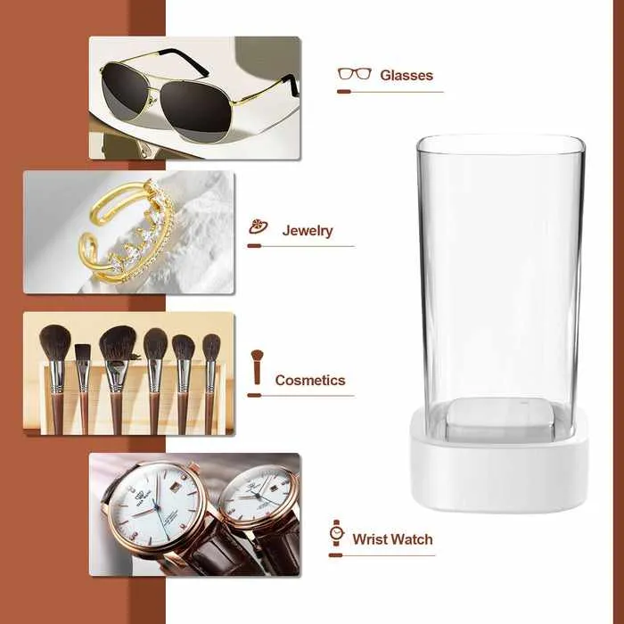 Home Ultrasonic Jewelry Ring & Earring Cleaner